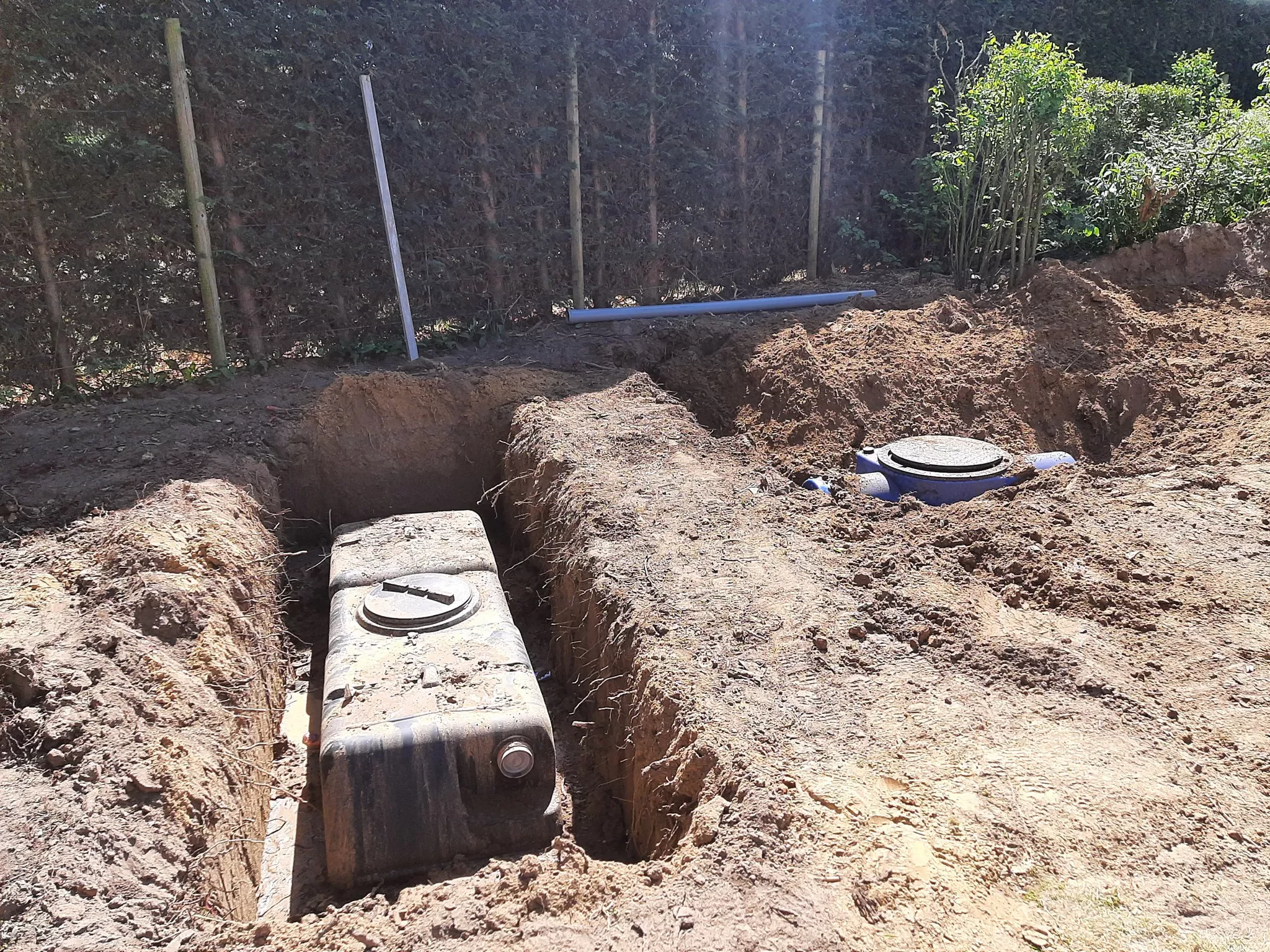 Septische putten en waterputten voor uw tuin