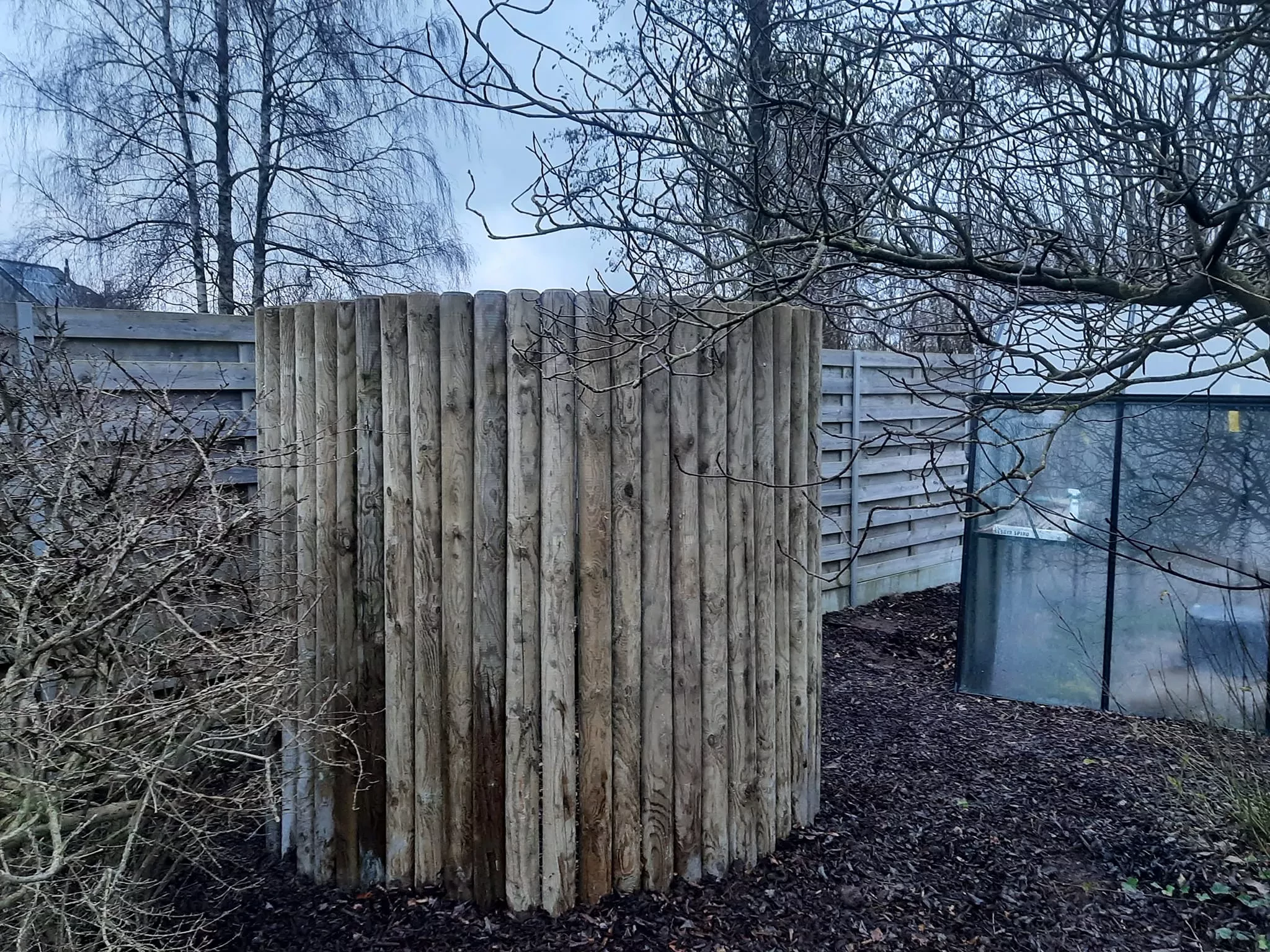 Komposthoop inkaderen Despeghel