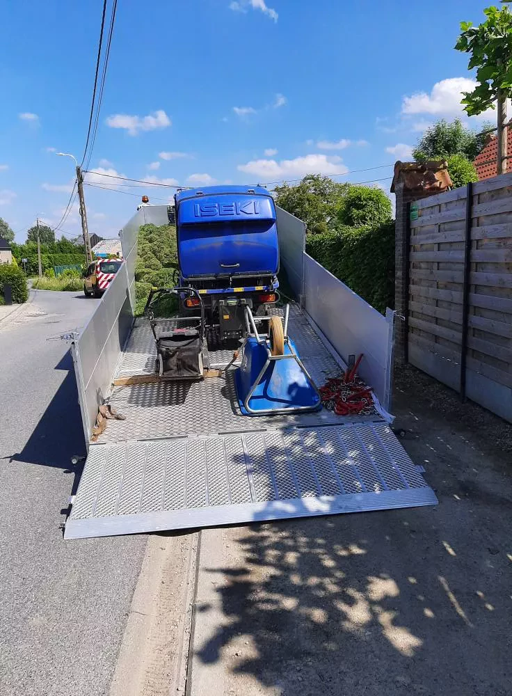 Een nette tuin, ook met een composthoop erbij