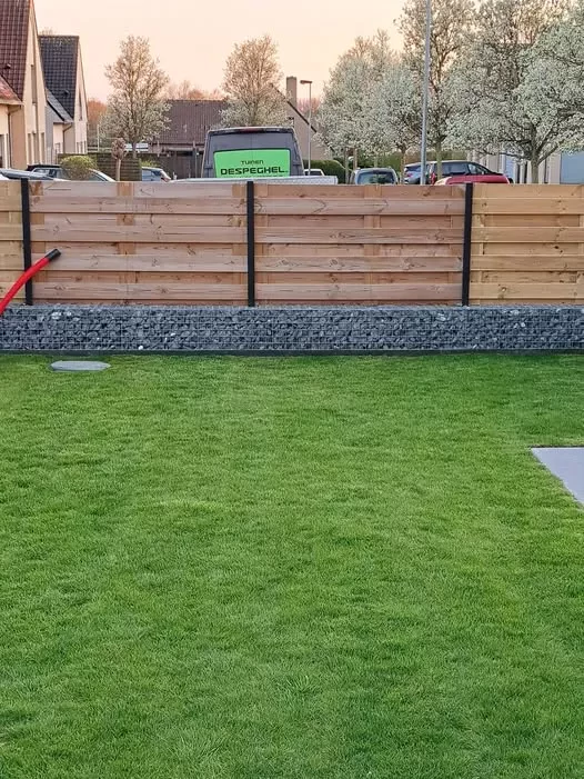 Een nette tuin, ook met een composthoop erbij